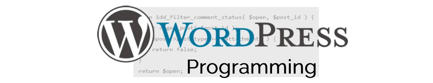 WordPress Programmers